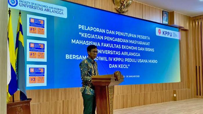 Gandeng FEB Unair, Kanwil IV KPPU Implementasikan Kerja Sama dengan Pengabdian Mahasiswa Peduli UMKM