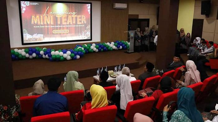 Tingkatkan Minat Baca, Gedung Layanan Perpustakaan Nganjuk Dilengkapi Ruang Mini Theater
