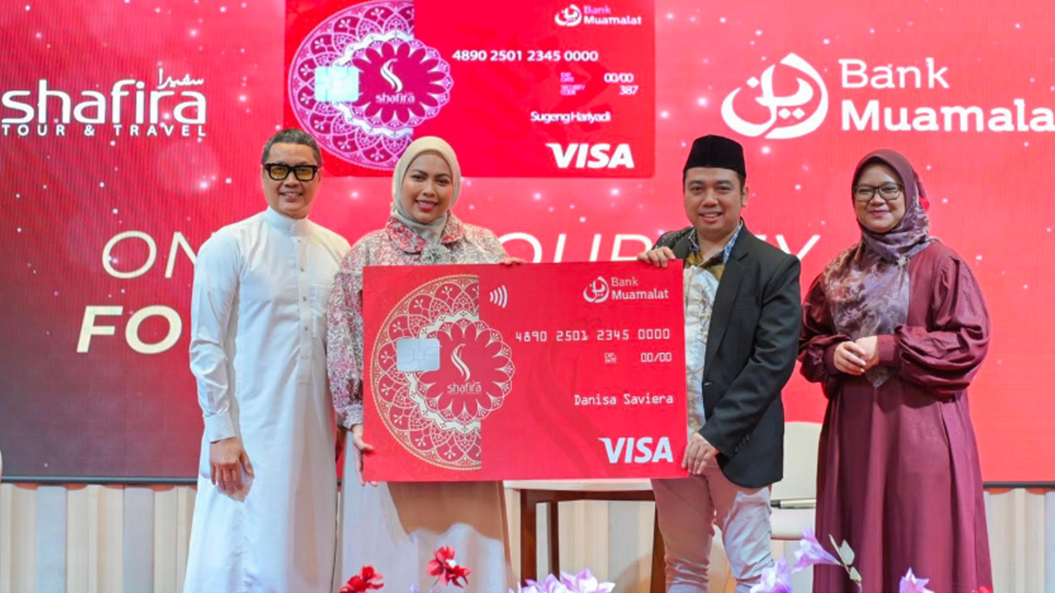 Perkuat Ekosistem Haji Khusus, Bank Muamalat dan Shafira Luncurkan Shafira Privilege Card