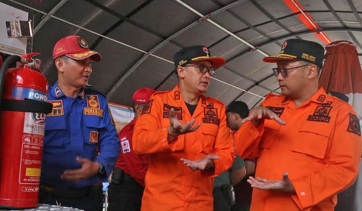 Antisipasi Potensi Bencana Hidrometeorologi di Kab Mojokerto, Wabup Rizal Siagakan Ratusan Personel