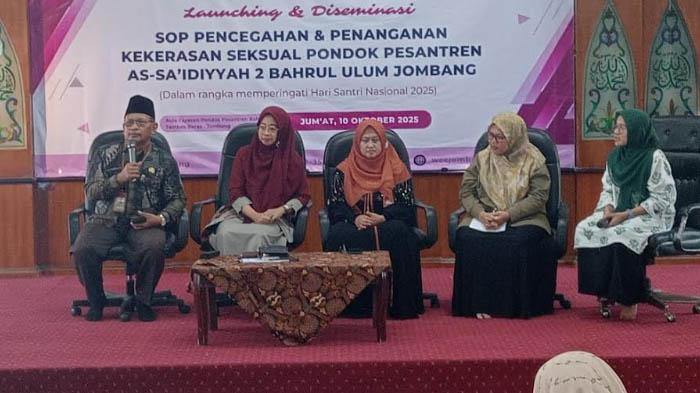 Momen Bersejarah, Ponpes As-Sa’idiyyah 2 Bahrul Ulum Jombang Miliki SOP Anti Kekerasan Seksual Anak