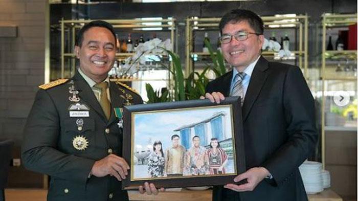 SOSOK Melvyn Ong Panglima Singapura yang Sambut Hangat Jenderal Andika Perkasa, Anggap Teman Sejati