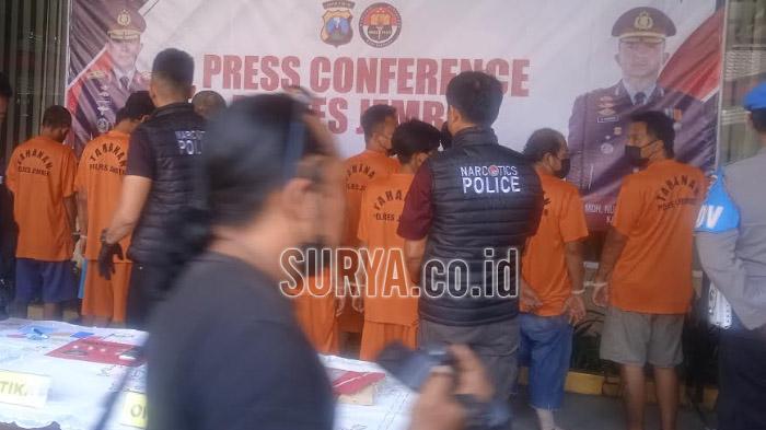 Sering Keluar Masuk Penjara, Empat Residivis di Jember Kembali Ditangkap Terkait Kasus Narkoba