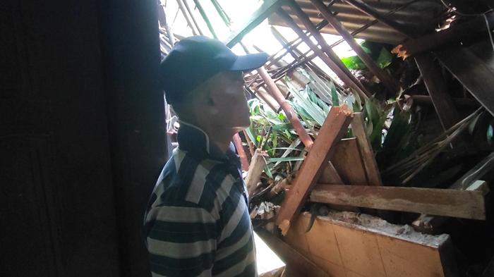 Bencana Tanah Longsor di Kampak Trenggalek, Warga 4 Rumah Terpaksa Mengungsi