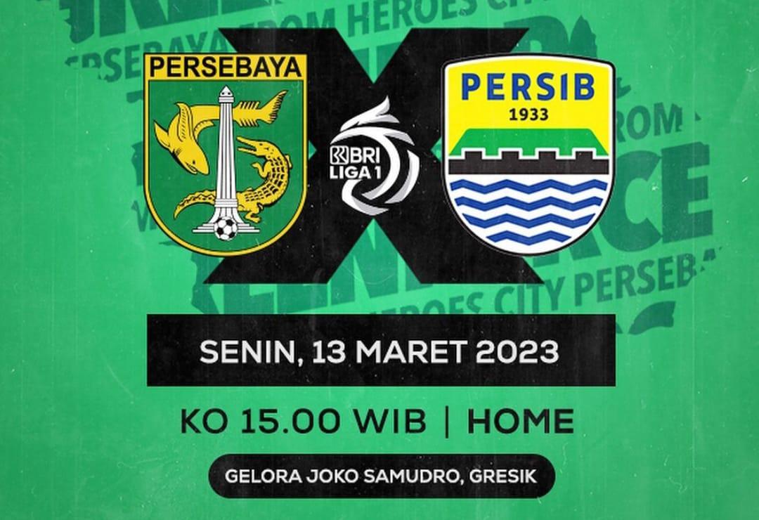 TIKET Persebaya vs Persib Bandung Sudah Dijual Online, Tersedia 2 Kategori dan Wajib Tukar Offline