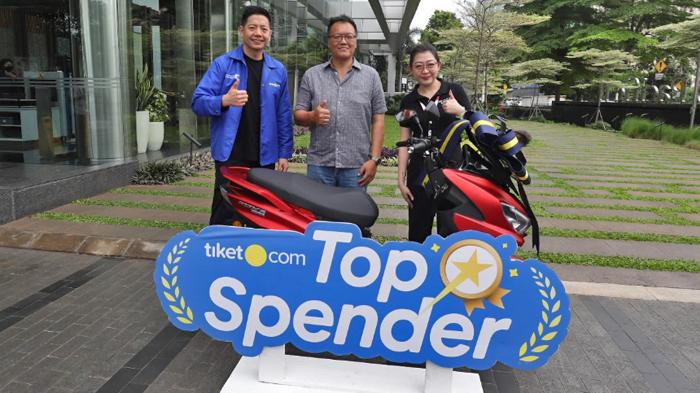 tiket.com Kembali Gelar Program Top Spender 2.0, Berhadiah Mobil dan Motor Listrik