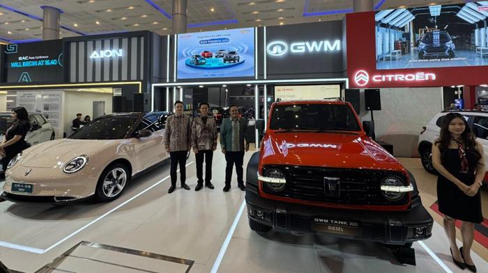 GWM Bawa Tank 300 Turbo Diesel dan ORA 03 ke GIIAS Surabaya 2025