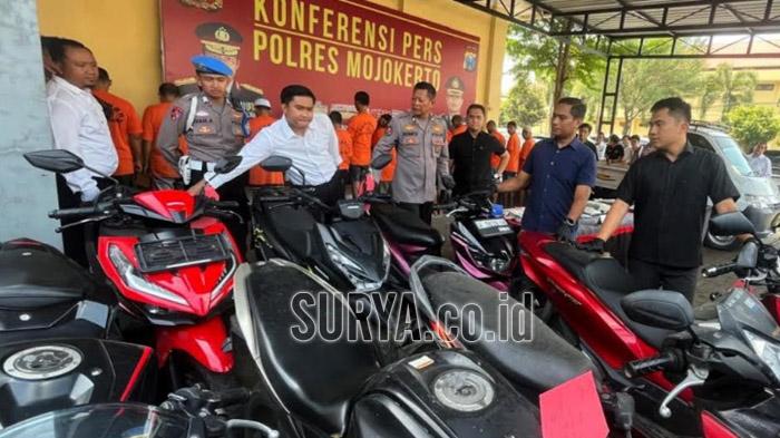 Pelaku Curanmor Bawa Pedang di Pungging Mojokerto Dibekuk Polisi, Beraksi di 4 TKP