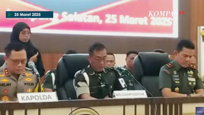 Cuma 1 Oknum TNI Tersangka Penembakan 3 Polisi di Way Kanan, Peltu L Dijerat Perjudian Bareng Polisi
