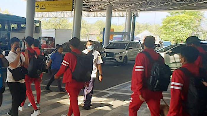 Bandara Juanda Surabaya Sambut Rombongan Timnas Indonesia U-19