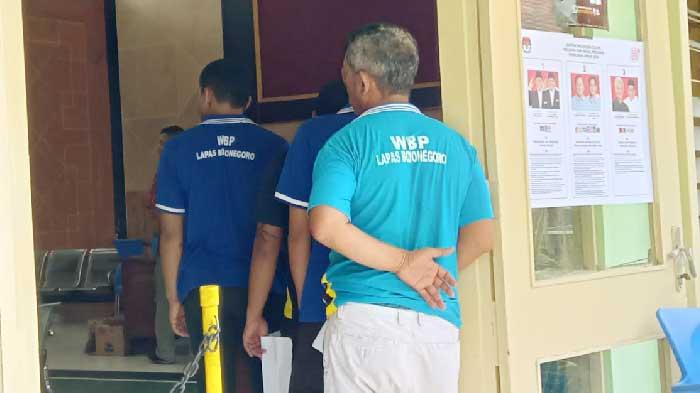 Penghuni Lapas Kelas IIA Bojonegoro Mayoritas Pilih Prabowo-Gibran