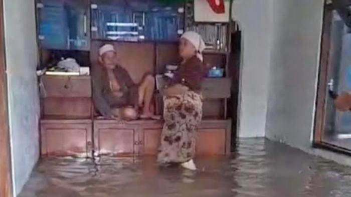 Sungai Kalorkoran Meluap, 214 Rumah Warga Dusun Cotek Situbondo Terendam Banjir