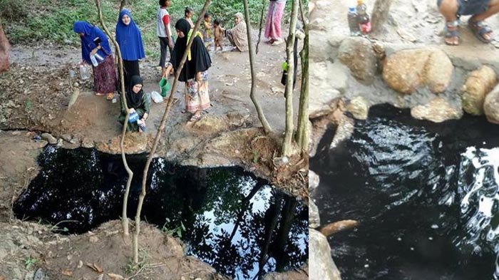 Warga Sedesa Geger, Air Hitam dari Telaga ini Diyakini Sembuhkan Sakit, Ternyata ini Faktanya