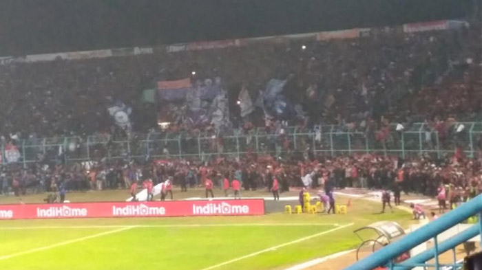 Hasil Akhir Arema FC Kontra Persija Jakarta di Babak Pertama