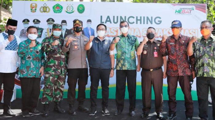 Pasar Tangguh Bencana Covid-19 Ketiga Kabupaten Pamekasan, Lokasinya di Pasar Waru