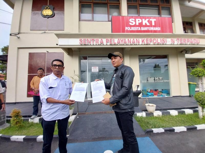 Dituduh Tak Netral, Ketua Bawaslu Banyuwangi Lapor Polisi, Merasa Difitnah