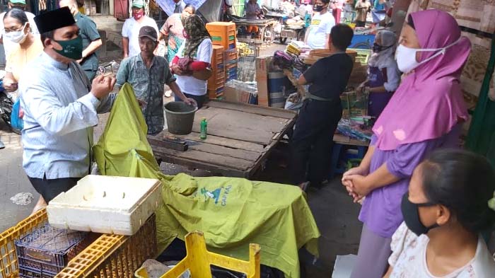 BHS Prihatin Lihat Kondisi Pasar Kedungrejo Waru Sidoarjo