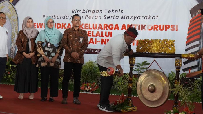 KPK Apresiasi Pemkab Nganjuk Atas Pemberdayaan Masyarakat Untuk Wujudkan Keluarga Anti Korupsi