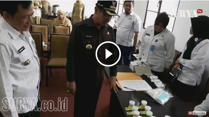 VIDEO - BNN Gelar Tes Urine di Balai Kota, Wali Kota Malang Heran Hasil Tes Warna Warni