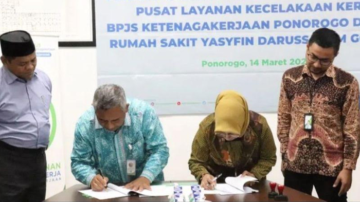 Gandeng RS Yasyfin Darussalam Gontor Ponorogo, BPJS Ketenagakerjaan Tambah Faskes Kecelakaan Kerja