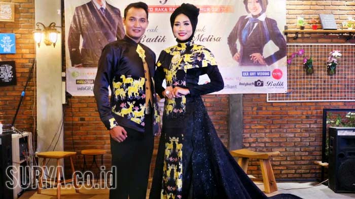 Inilah Busana Malam Batik Khas Bawean yang Akan Dipakai Guk dan Yuk Gresik
