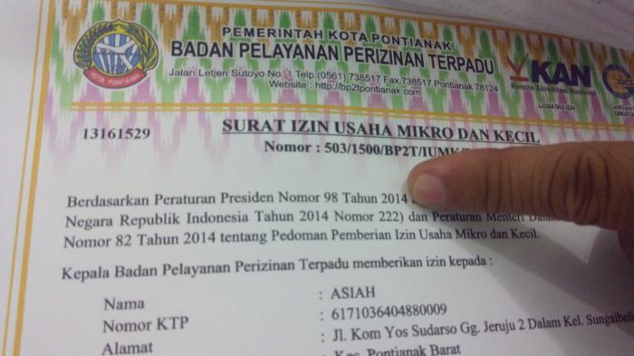 Cara Membuat Surat IUMK untuk Ajukan KUR Super Mikro 2021 di BRI dan BNI, Khusus Penerima BLT UMKM