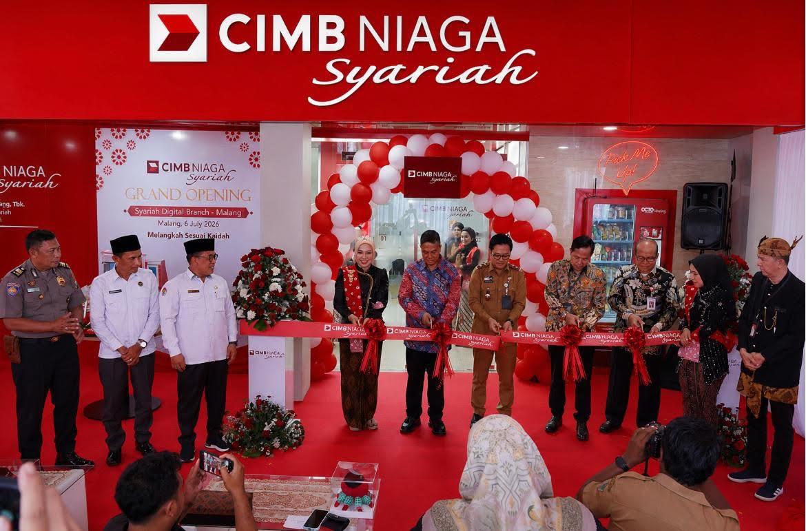CIMB Niaga Syariah Ekspansi ke Malang, Cabang Digital Baru Bidik Ekosistem Halal - Surya.co.id