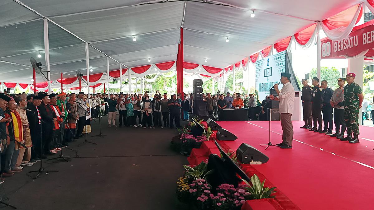 Buntut Kasus Pengusiran Nenek Elina, 2.000 Elemen Surabaya Deklarasi Perang Lawan Premanisme