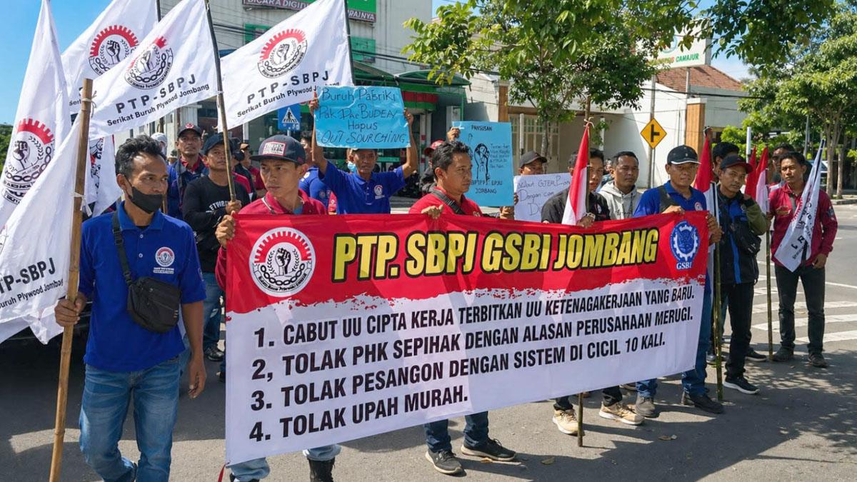 FSPMI Ungkap Gelombang Perusahaan Pailit Mengganas, Ribuan Pekerja Terancam Tanpa Pesangon - Surya.co.id