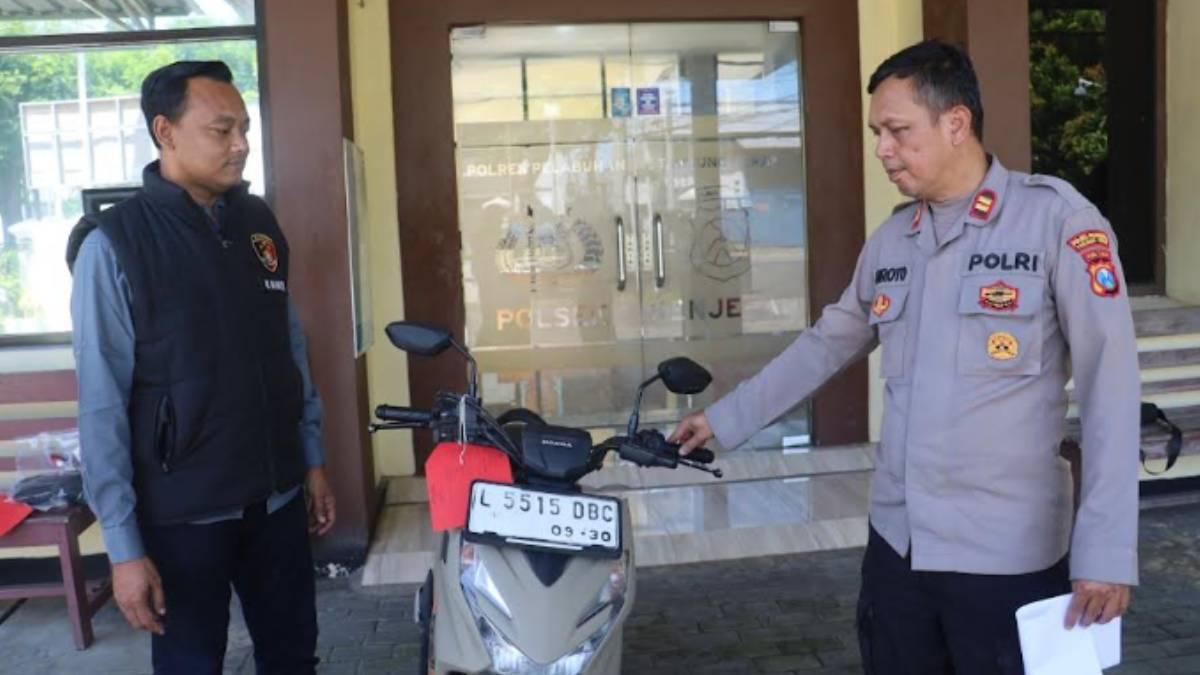 Tertangkap Basah Bawa Kabur Motor, Warga Surabaya Ini Sempat Diamuk Warga
