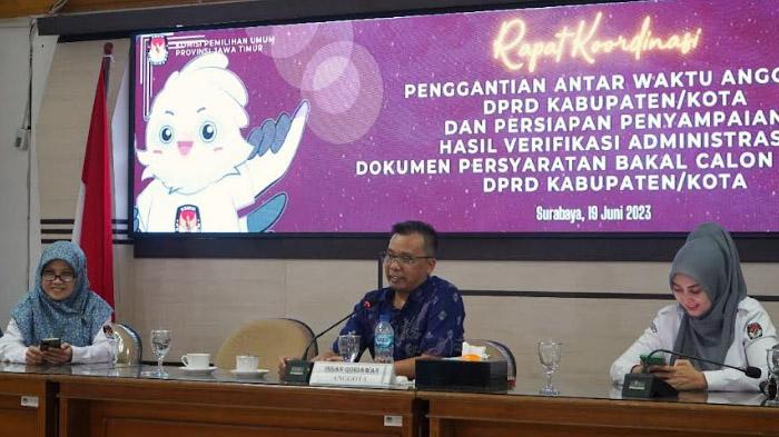 KPU Jatim : PAW Anggota DPRD Kabupaten/kota Banyak Terjadi di Masa Pencalegan