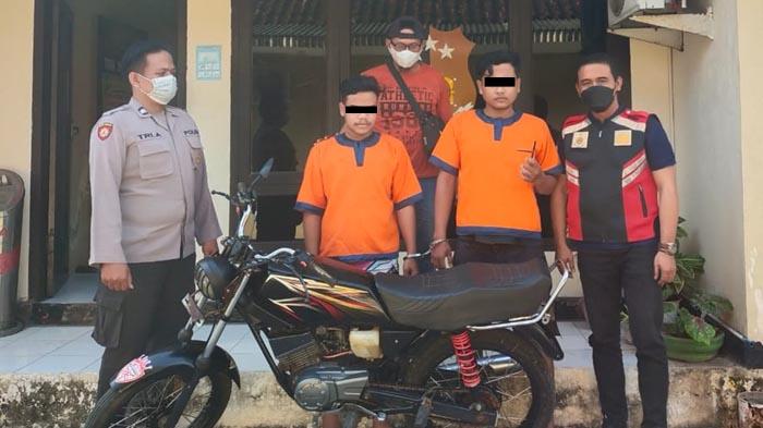 Dua Pemuda Asal Probolinggo Nekat Nyolong Sepeda Motor di Gresik, Dijual Melalui Medsos