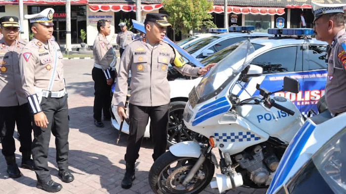 Beri Edukasi Pentingnya Tertib Lalu Lintas, Polres Nganjuk Lancarkan Operasi Zebra Semeru 2023