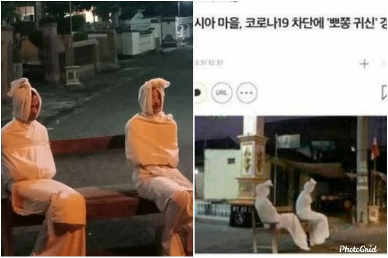 EFEK VIRAL 2 Pocong Penjaga Kampung Sekarang Istirahat, Dulu Ditakuti Kini Jadi Tontonan Warga