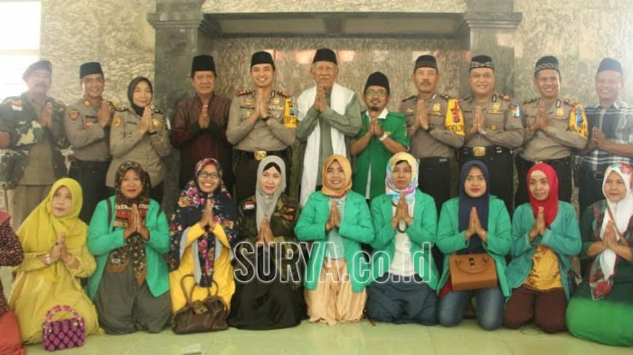 Lebaran, GP Ansor Bersama Polres Gresik Gelar Kegiatan Ini untuk Jaga Kekompakan