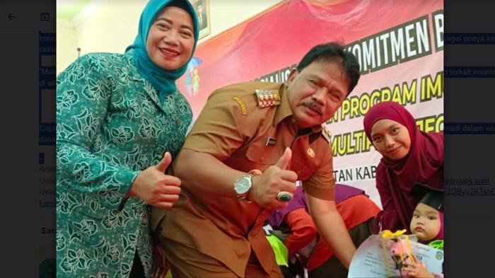 Wujudkan Derajat Kesehatan Ibu-Anak, Pemkab Nganjuk Beri Imunisasi Lengkap Dengan Multiple Injection