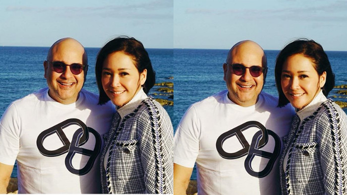 Potret Keromantisan Maia Estianty & Irwan Mussry Rayakan Valentine, Pose di Bawah Menara Eiffel