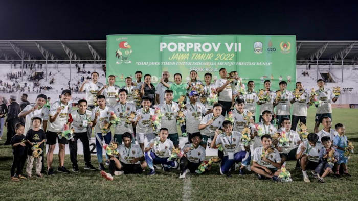 Berkat Raihan Emas Sepakbola, Jember Tetap Merasa Juara Meski Menduduki Posisi 9