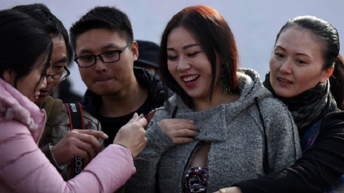Inilah Model Pemenang Kejuaraan Payudara Terindah di Tiongkok 2015