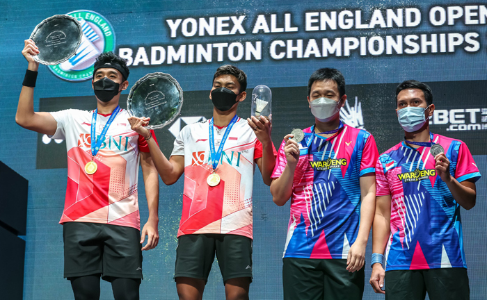 Juara All England 2022, Fikri/Bagas Bawa Pulang Hadiah Uang Setengah Miliar Rupiah