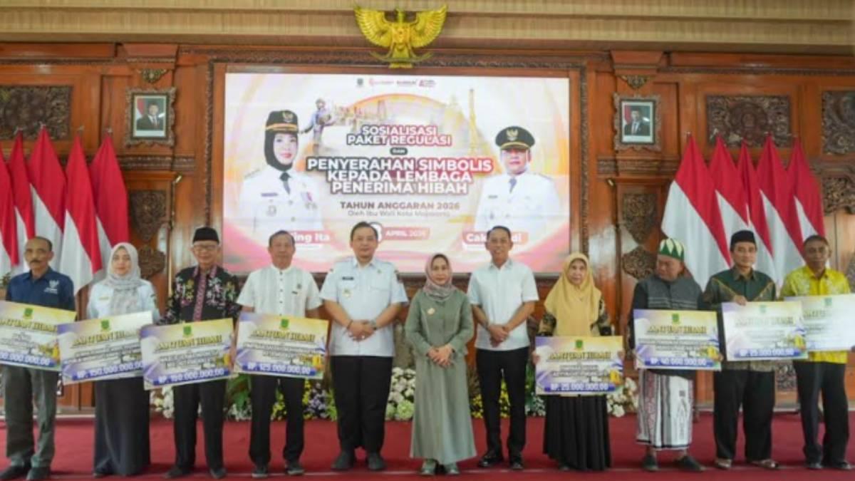 50 Lembaga Disuntik Bantuan Dana Hibah dari Pemkot Mojokerto, Total  Rp 2,3 Miliar