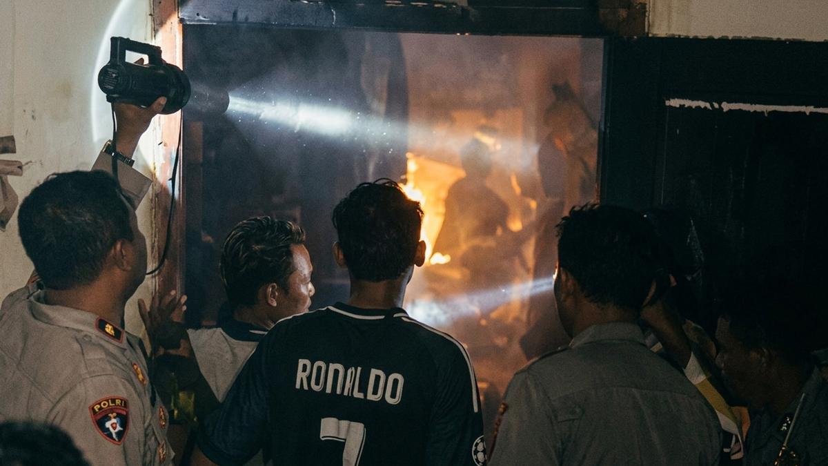 Kandang di Bluluk Lamongan Terbakar, Dua Ekor Sapi Mati Terpanggang - Surya.co.id
