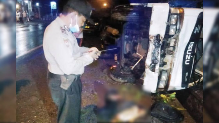 Pemuda Trenggalek Tewas Tertabrak Truk di Rejotangan Tulungagung, Bermula saat Menyeberang