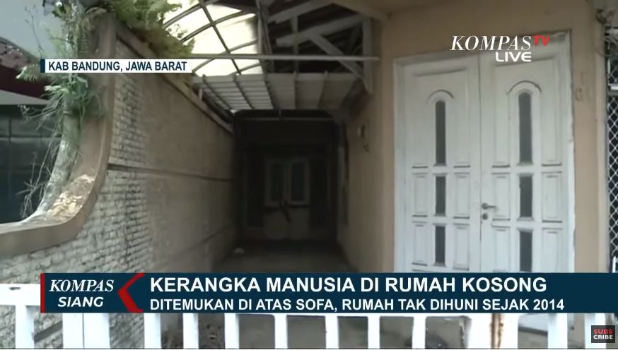 Temuan Kerangka Manusia di Rumah Kosong Bandung Janggal, Kondisi Halaman Tak Wajar