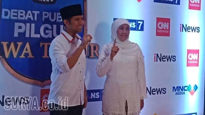 Khofifah dan Emil Langsung Menuju Masjid Al Akbar Surabaya Usai Dilantik, Ini yang akan Dilakukan