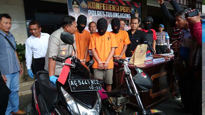 Masih 15 Tahun, Bocah Tulungagung Jadi Pentolan Komplotan Curanmor