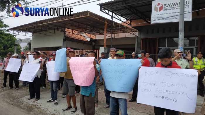 Komunitas Ojek Modern Mojopahit Tuntut Capres Prabowo Subianto Minta Maaf