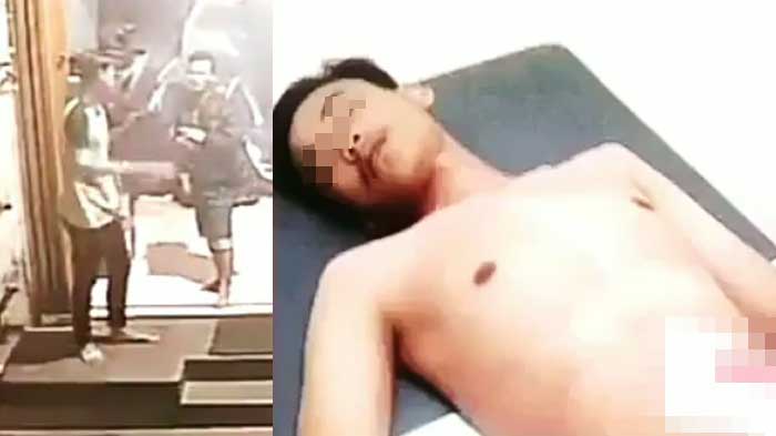 Video : Nongkrong Sendirian, Pemuda Ini Disatroni Dua Perampok, Perutnya DIbacok, Kemudian . .