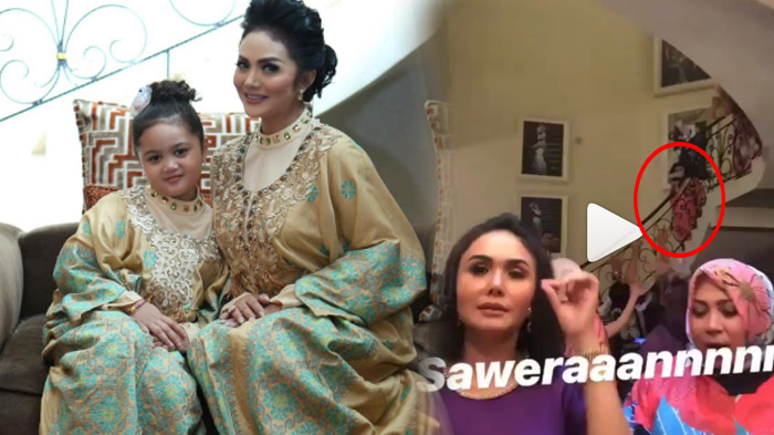 Tajir Melintir, Keluarga Krisdayanti Rayakan 'Saweran', Netizen Hebohkan Uang yang Dilempar Anaknya