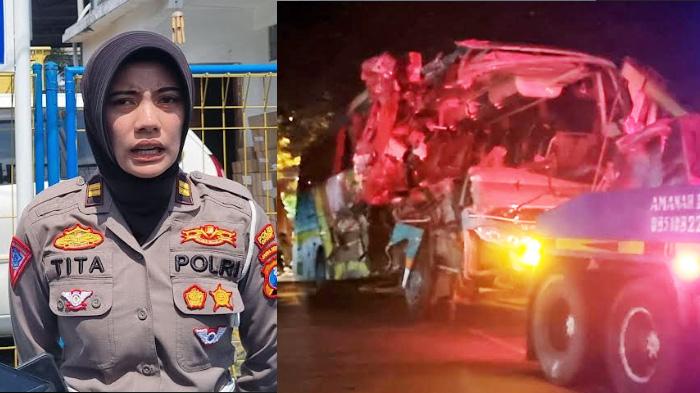 UPDATE Laka Bus Pariwisata Ziarah Wali Tewaskan 5 Orang di Gresik, Begini Kondisi Terbaru Sopir Bus